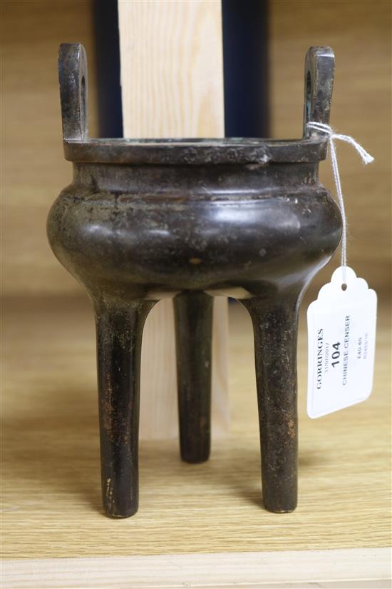 A Chinese censer